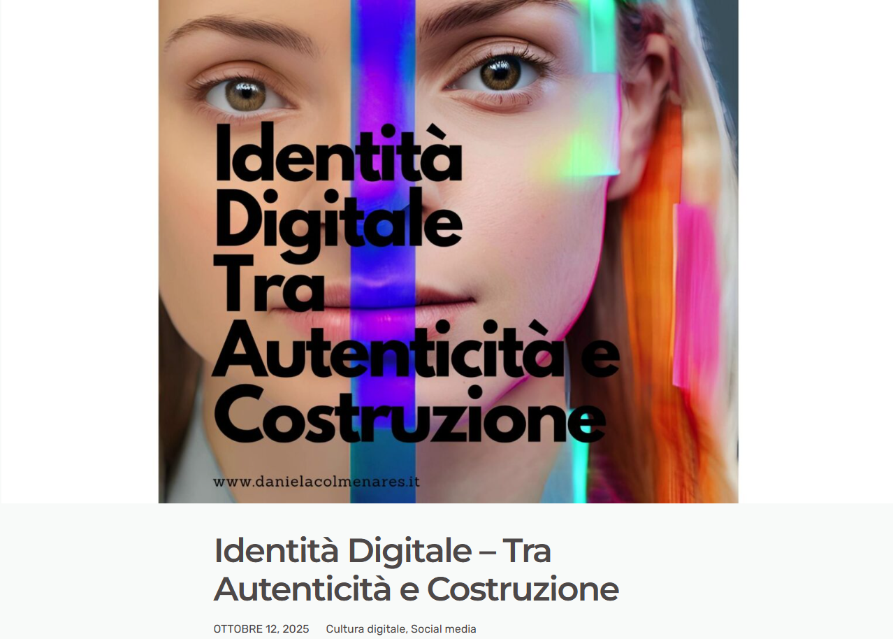 Screenshot dell'articolo su danielacolmenares.it